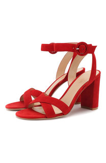 Замшевые босоножки Frida 85 Gianvito Rossi