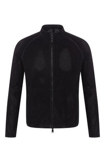 Кожаная куртка Emporio Armani