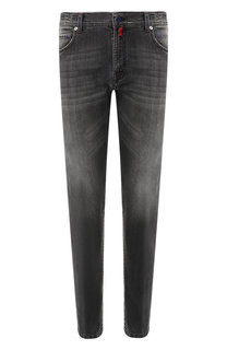 Джинсы прямого кроя Kiton