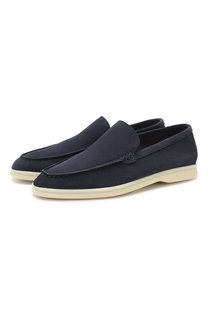 Замшевые лоферы Summer Walk Loro Piana