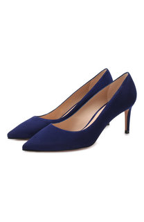 Замшевые туфли Stuart Weitzman