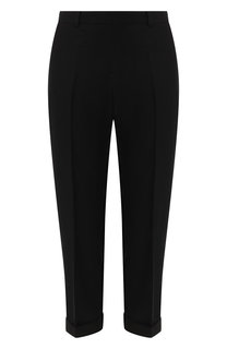 Брюки из смеси шерсти и вискозы Yohji Yamamoto