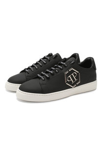 Кожаные кеды Philipp Plein