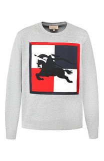 Хлопковый свитшот Burberry