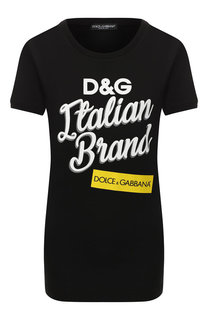 Хлопковая футболка Dolce & Gabbana