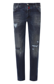 Джинсы прямого кроя Kiton