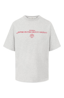 Хлопковая футболка Golden Goose Deluxe Brand