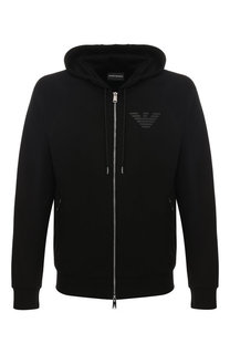 Хлопковое худи Emporio Armani