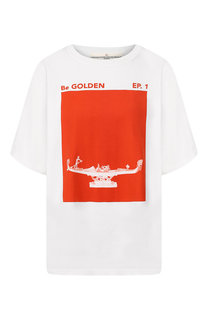 Хлопковая футболка Golden Goose Deluxe Brand