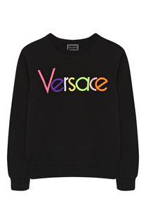 Хлопковый свитшот Young Versace