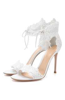 Кожаные босоножки Evie 105 Gianvito Rossi