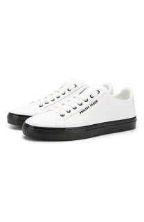 Кожаные кеды Philipp Plein