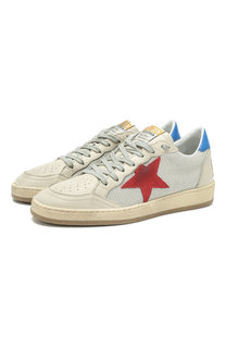 Комбинированные кеды Ball Star Golden Goose Deluxe Brand