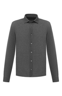 Хлопковая рубашка Ermenegildo Zegna