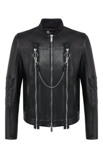Кожаная куртка Dsquared2