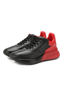 Кожаные кроссовки Alexander McQueen