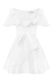 Хлопковое платье Valentino