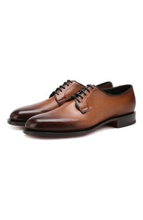 Кожаные дерби Santoni
