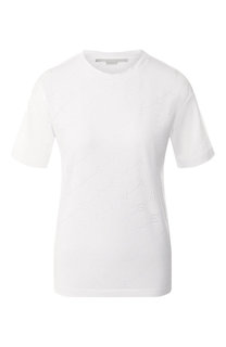Футболка с логотипом бренда Stella McCartney