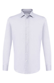 Хлопковая сорочка с воротником кент Brioni
