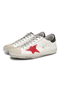 Кожаные кеды Superstar Golden Goose Deluxe Brand