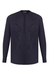 Хлопковая рубашка Emporio Armani