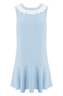 Платье с оборкой REDVALENTINO