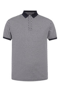 Хлопковое поло Emporio Armani