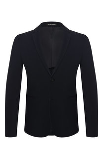 Пиджак из смеси вискозы и шерсти Emporio Armani