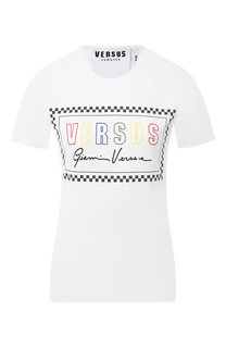 Хлопковая футболка Versus Versace