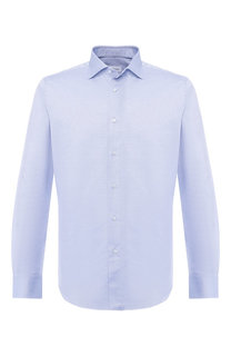 Хлопковая сорочка с воротником кент Brioni