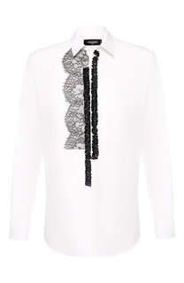 Хлопковая рубашка Dsquared2