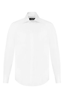 Хлопковая сорочка с воротником кент Dsquared2