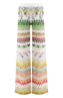 Брюки из смеси вискозы и хлопка Missoni
