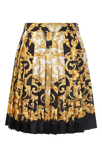 Шелковая юбка Versace