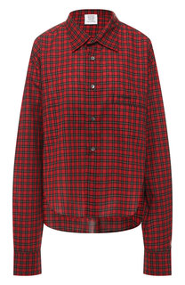 Хлопковая рубашка Vetements