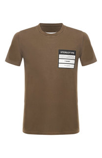 Хлопковая футболка Maison Margiela