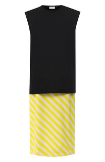 Платье из вискозы Dries Van Noten