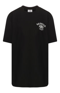 Хлопковая футболка Vetements