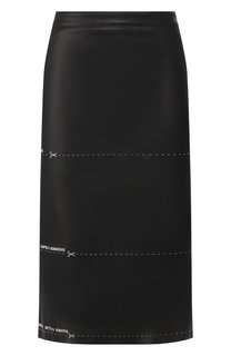 Кожаная юбка Vetements