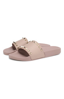 Резиновые шлепанцы Valentino Garavani Rockstud Valentino