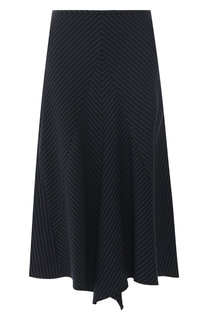 Юбка из смеси вискозы и шерсти Chloé