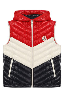 Жилет с капюшоном Moncler Enfant