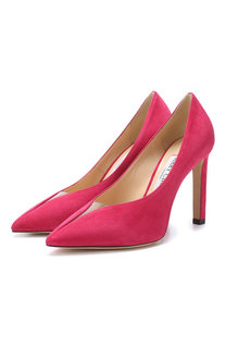 Замшевые туфли Baker 100 Jimmy Choo