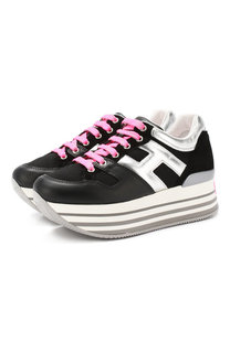 Комбинированные кроссовки Hogan