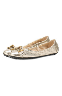 Кожаные балетки Tod’s Tods