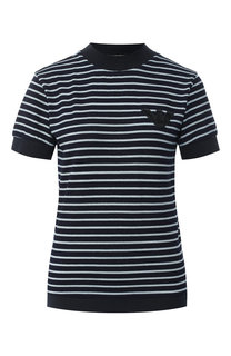 Хлопковая футболка Emporio Armani