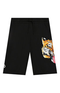 Хлопковые шорты Marcelo Burlon Kids of Milan