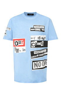 Хлопковая футболка Dsquared2