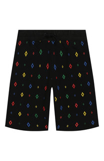 Хлопковые шорты Marcelo Burlon Kids of Milan
